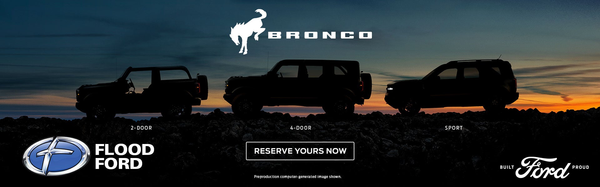 The 2021 Ford Bronco: Reserve your today!